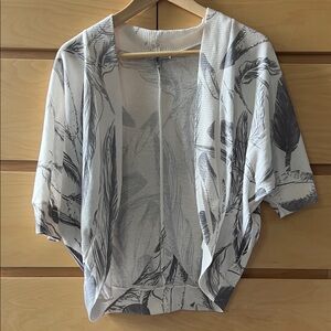 Charlotte Russe Feather Dolman Shrug